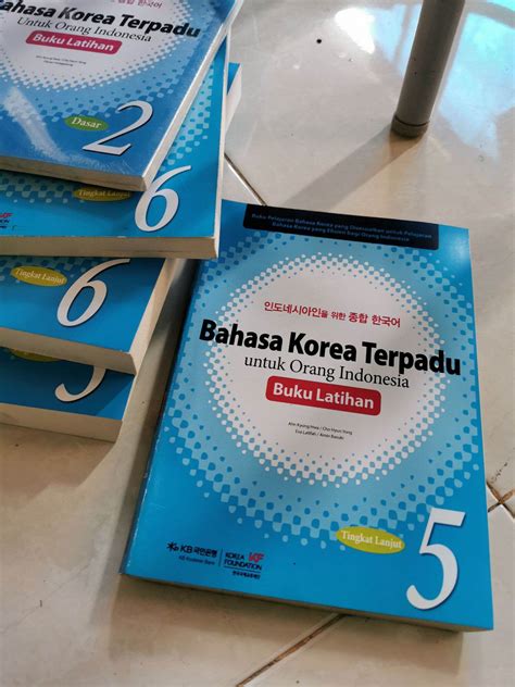 Bahasa korea terpadu untuk orang Indonesia buku latihan 5 | Lazada