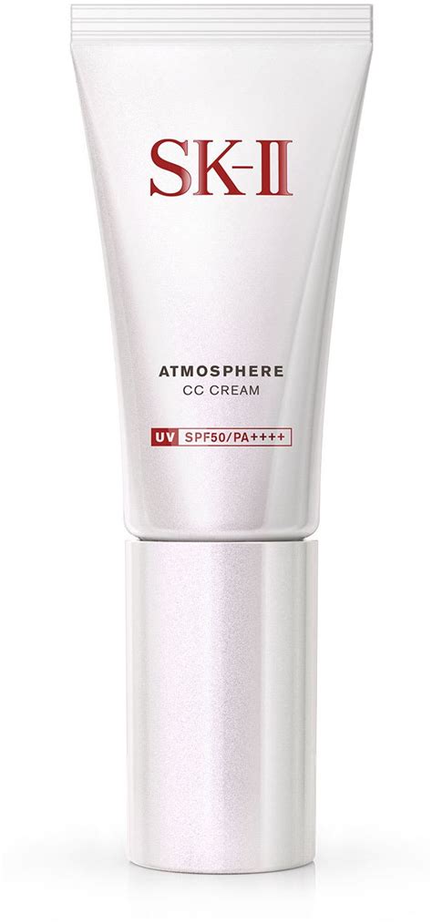 After one month of use, the enhanced formula helps to correct signs of aging, improve skin's texture. SK-II Atmosphere Cc Cream SPF50 PA++++