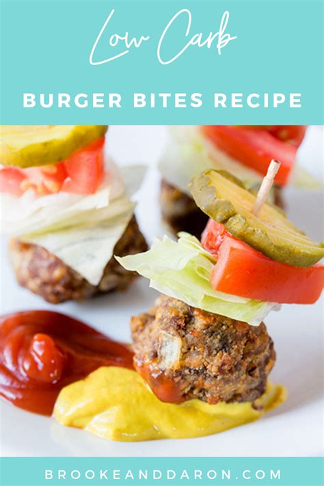 These Low Carb Burger Bites Are The Perfect Snack For Game Time