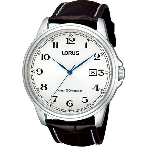Cheap lover's watches, buy quality watches directly from china suppliers:mreurio fashion couple watch quartz watches parejas brown leather belt round dial clock lover's watch erkek style: Lorus RS985AX9 Gent watch - RS985AX9