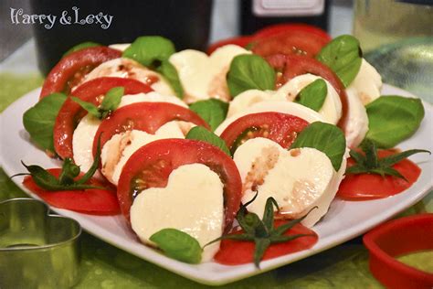 Caprese Salad Valentines Day Recipe Idea Harry And Lexys Workshop