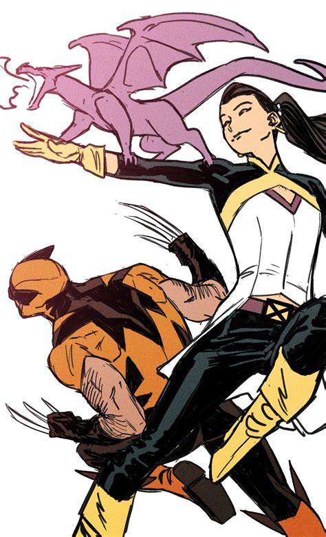 Wolverine And Kitty Pryde By Kris Anka Design By Chris Samnee