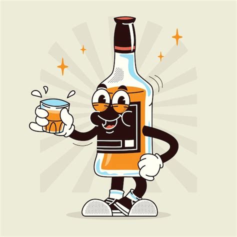 Drinking Alcohol Cartoon