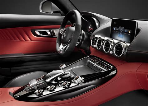 Mercedes Amg Gt First Interior Pictures Revealed Mercedes Amg Gt