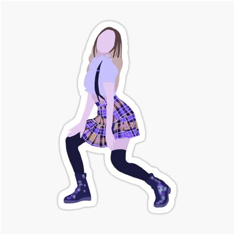 Sunmi You Cant Sit With Us Digital Illustration Sticker For Sale By