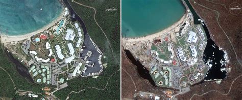 Before And After Satellite Images Of Hurricane Irma Damage