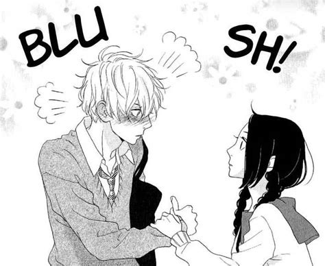 Blushing Manga Boys