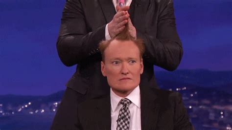 conan obrien mohawk by team coco find and share on giphy