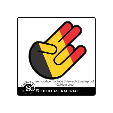 From wikipedia, the free encyclopedia. The Shocker Belgische vlag sticker