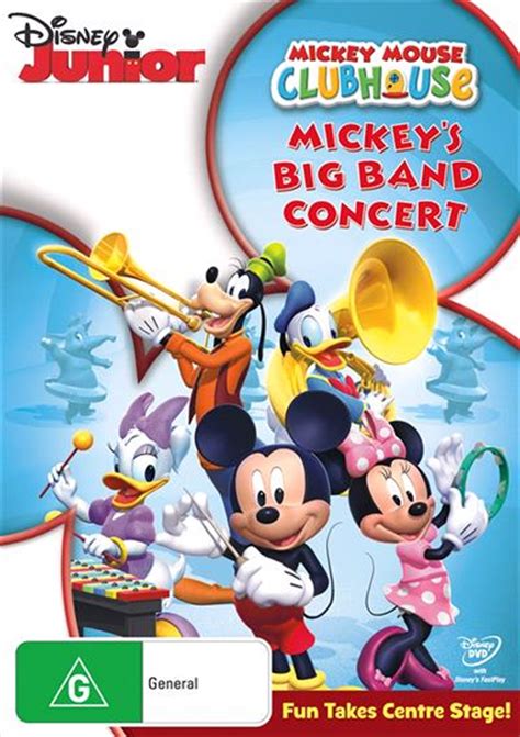 Buy Mickey Mouse Clubhouse Big Band Concert On Dvd On Sale Now With