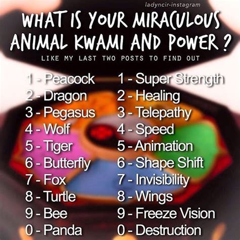 Miraculous Ladybug Tiger Kwami Powers Pic Wabbit