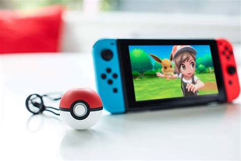 Poke Ball Plus For Pokémon Lets Go Pikachueevee Gadgetsin
