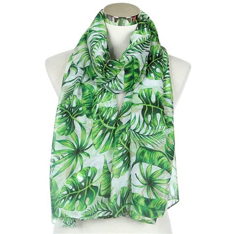 Buy Foxmother New Fashionable Lightweight Tropical Green Leaf Monstera Pattern