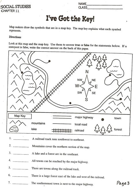 Free Printable Fifth Grade Social Studies Worksheets Printable Worksheets