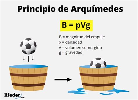 Principio De Arquímedes Fórmula Prueba Aplicación Mundo2030