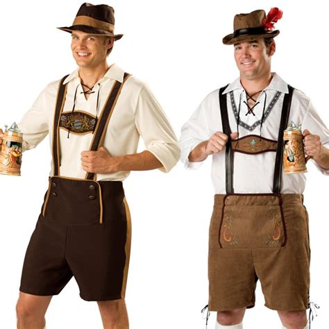 Plus Size Mens Oktoberfest Costumes Traditional German Bavarian Beer