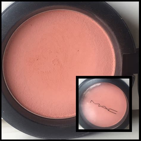 MAKEUP FOR ETERNITY MAC Powder Blush Melba Review Swatches