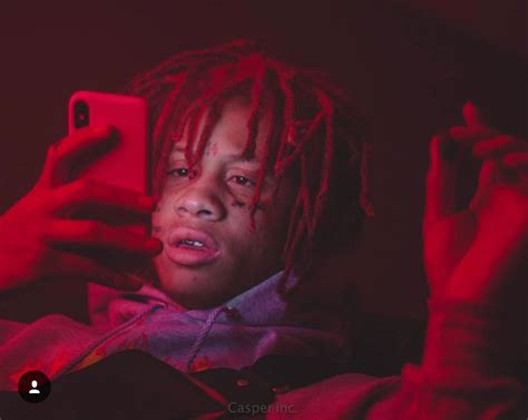 Trippie Redd Trippie Redd Trippe Redd Aesthetic Red Rappers