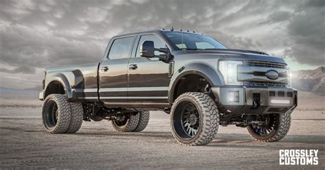 Modified 2021 Ford F 350 Super Duty Turns Up The Attitude Crossley