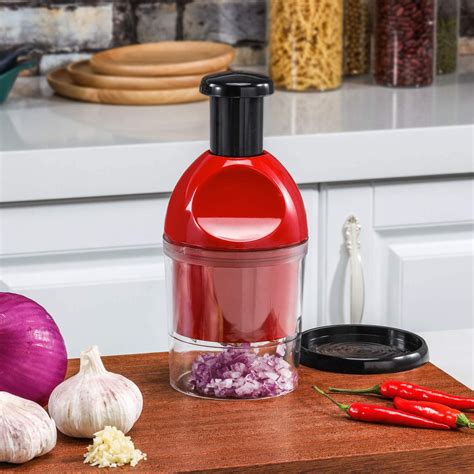 Deluxe Onion Chopper Dicer Manual Slap Vegetable Food