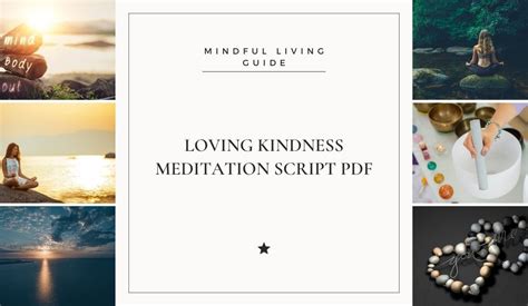 Create Inner Peace With Loving Kindness Meditation Script Pdf