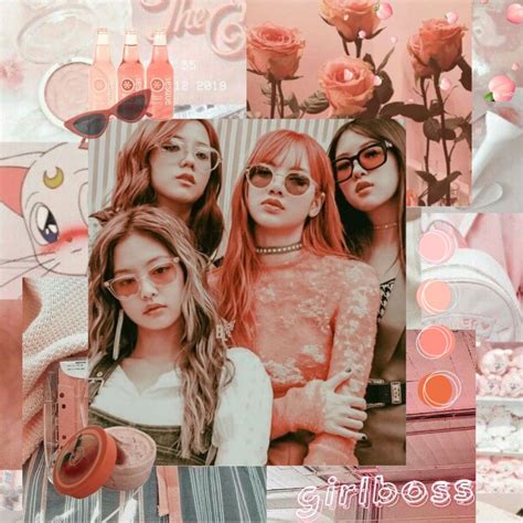 Freetoedit Blackpink Peach Aesthetic Pink Jennie Lisa Posted By Zoey