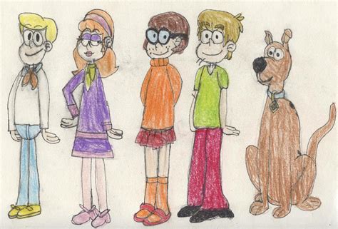 The Scooby Doo Gang In The Loud House Style By Alextheanimator On
