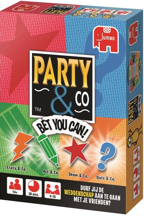 Party And Co Bet You Can Bordspel Games