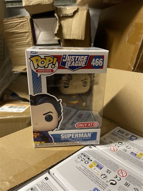Funko Pop Justice League Superman 466 Target Exclusive Ebay