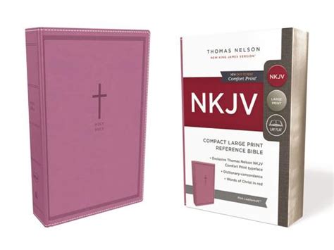 Nkjv Reference Bible Compact Large Print Leathersoft 9780785217503