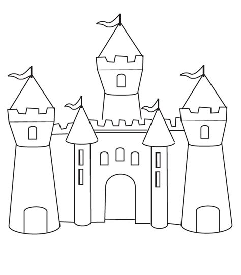 Here is a free coloring page of descendants. Free Printable Castle Coloring Pages For Kids