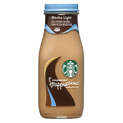 Starbucks Mocha Light Frappuccino 95 Oz Glass Bottle Case Of 12