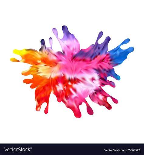 Abstract Paint Color Design Background Royalty Free Vector
