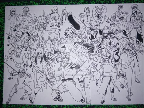 Naruto 2 Villains Wip 3 By Jacklefaucheur On Deviantart