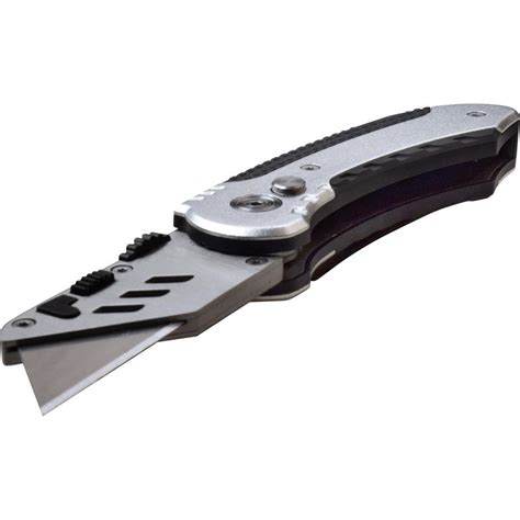 Utility Folding Razor Box Cutter Folding Knife With Button L