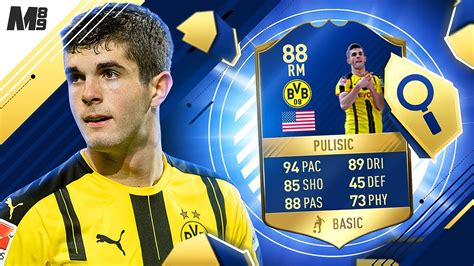 FIFA 17 TOTS PULISIC REVIEW | TOTS REWARD PULISIC 88 | FIFA 17 ULTIMATE