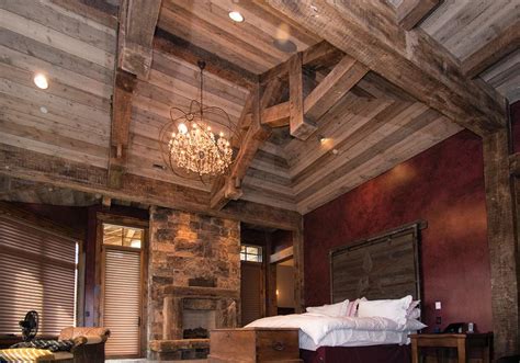 Park City Home Barnwood Siding Ceiling And Paneling Photoset 11418