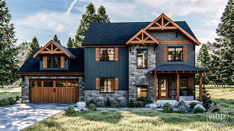 Two Story Craftsman Style House Plans Small Modern Apartment