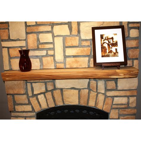 See more ideas about rustic fireplace mantels, fireplace mantels, fireplace. Kettle Moraine Fireplace Mantel Natural Shelf & Reviews ...