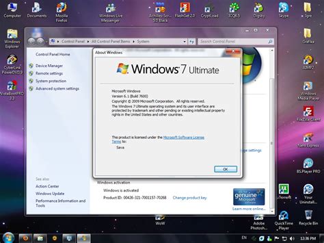 Es Microsoft Windows® 7 Rtm Build 7600