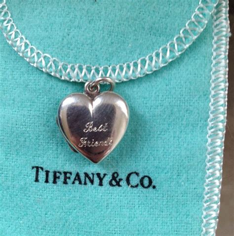 Tiffany And Co Silver Engraved Heart Locket Catawiki