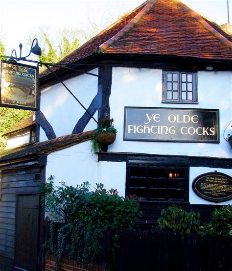 Britain S Oldest Pub Ye Olde Fighting Cocks Under To Pressure To