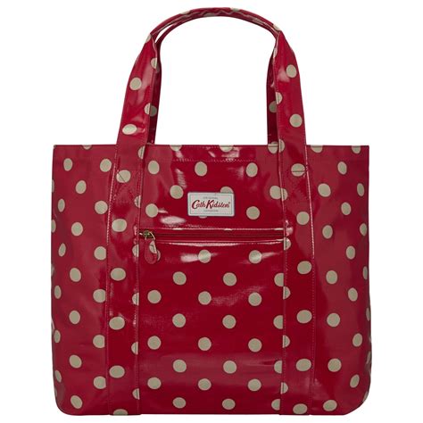 Grab your cath kidston sling with discounts of up to 50%. Cath Kidston Large Open Carryall Button Spot Bag in Red | Lyst