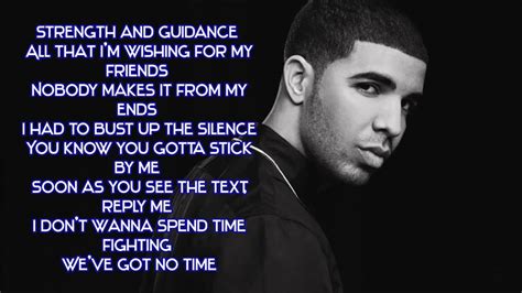Drake One Dance Lyrics Hd Youtube