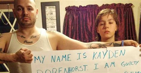 Dad Makes His Son Post This Humiliating Photo On Facebook In Order To
