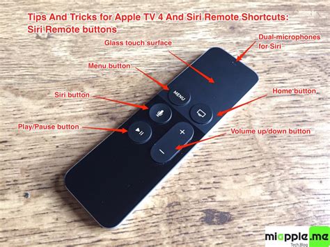 Tips And Tricks For Apple Tv And Siri Remote Shortcuts Miapple Me