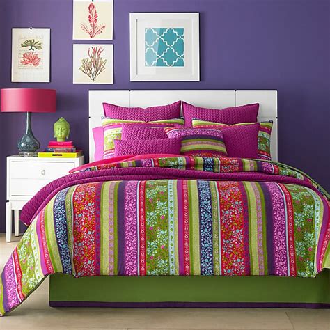 Below the top sheet is a fitted sheet with the console's power and reset buttons printed on the bottom part. J by J. Queen New York Lolita Comforter Set in Pink | Bed ...