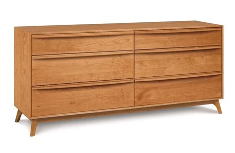 Copeland Furniture Natural Hardwood Furniture From Vermont Catalina 6 Drawer In Cherry