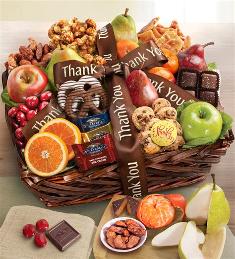 Thank You Gift Baskets Gifts 1800Flowers