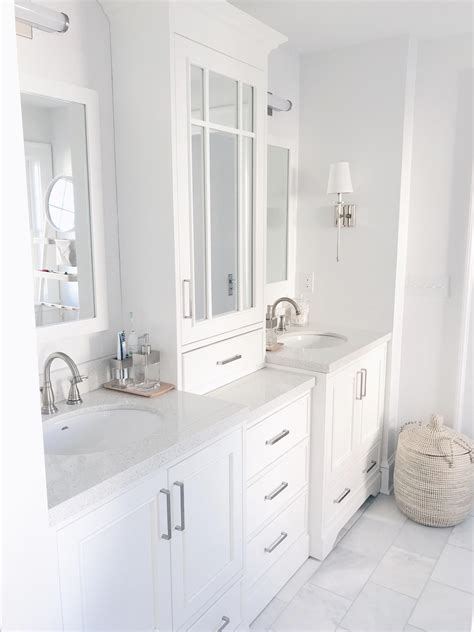 Choosing a vivid color for the walls and ceiling really makes the subway tile backsplash, artwork and fixtures pop. bathroom vanity cabinet painting ideas # ...
